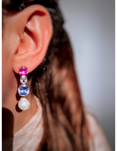 Luxury and Pearl Earrings