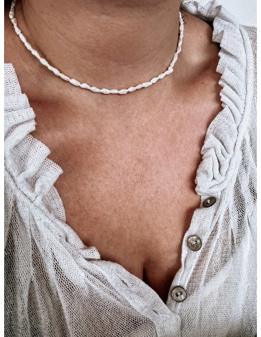 Biwa Pearl Necklace