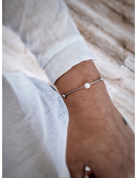 Bracciale Perle Alternate