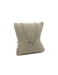 Collana Corta Lettere Mini...